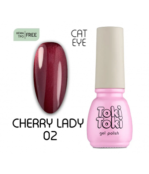 Гель-лак Toki Toki Cherry Lady №02 5 мл TPO free